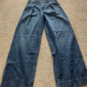 Banana Republic wide leg jeans. Premium denim
